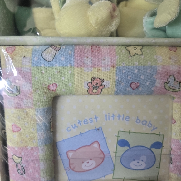 Vintage Gund Babys Firsts Keepsake Box Gift Set Gender Neutral 13 Items In Set - Picture 11 of 12